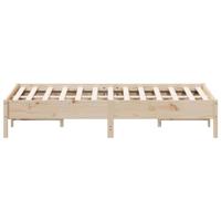Bedframe zonder matras massief grenenhout 120x200 cm - thumbnail
