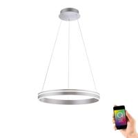Paul Neuhaus Smart hanglampQ-Vito Ø 59cm grijs - 8411-55 - thumbnail