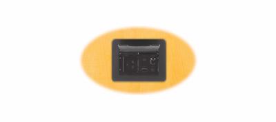Kramer Tabel Mount Modulaire Multi-Connection Oplossing - Handmatig Intrekbare Deksel - ZILVER -