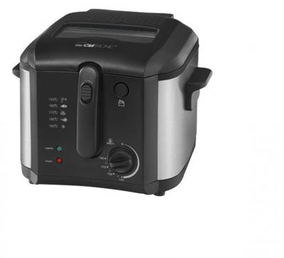Clatronic FR 3649 Frituurpan 2.5 l 1600 W Zwart - thumbnail