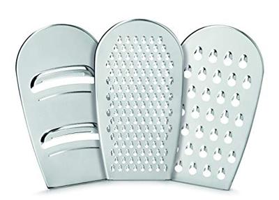 Metaltex Kitchen Helpers 3in1 Rasp met Opvangbakje Wit/Grijs