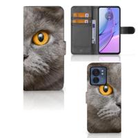 Telefoonhoesje | Met pasjeshouder | Motorola Edge 40 Britse Korthaar - thumbnail