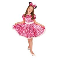 Minnie mouse kostuum kind roze - thumbnail