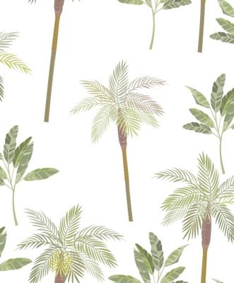 Noordwand Kids Walls Behang met palmbomen - 45882