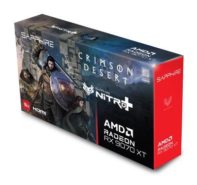 Sapphire NITRO+ AMD Radeon RX 9070 XT OC Crimson Desert Edition 16 GB GDDR6