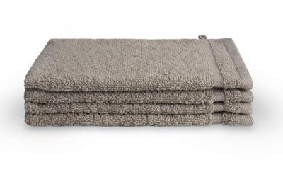 Byrklund washand bath basics taupe set van 4 Byrklund washand bath basics taupe set van 4