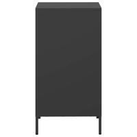 Dressoir 35x39x73,5 cm koudgewalst staal zwart - thumbnail