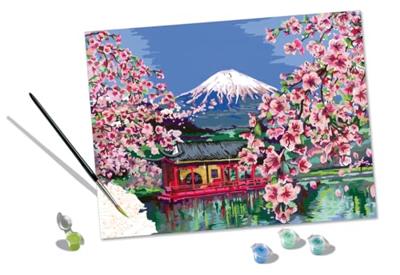 Ravensburger creart schilderen op nummer - japanese cherry blossom Ravensburger creart schilderen op nummer - japanese cherry blossom