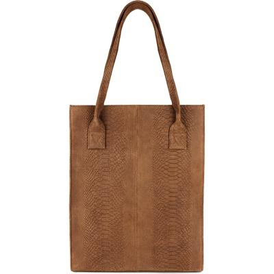 DSTRCT Portland Road Leren Dames Shopper Cognac