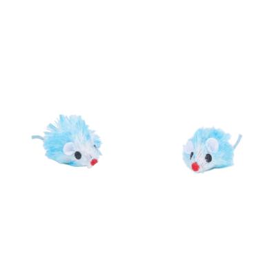 Beeztees pluche knuffelmuisje kattenspeelgoed