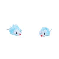 Beeztees pluche knuffelmuisje kattenspeelgoed - thumbnail