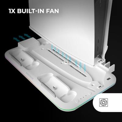 Steun voor oortelefoontjes Mars Gaming MPS5B2 Wit Steun voor oortelefoontjes Mars Gaming MPS5B2 Wit