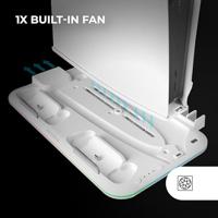 Steun voor oortelefoontjes Mars Gaming MPS5B2 Wit - thumbnail