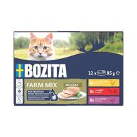 BOZITA Mousse Mix ocean - nat kattenvoer - 12x85g - thumbnail