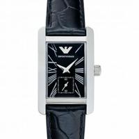 Emporio Armani Designer Horloge Vrouwen S Leren Band Horloge 25mm AR0144 - thumbnail