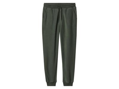 esmara Men Heren fleece joggingbroek (Kaki, L)