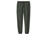 esmara Men Heren fleece joggingbroek (Kaki, L) - thumbnail