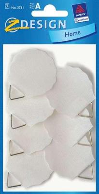 Avery av-3731 schilderijhanger z-design home 40mm wit pakje a 5 stuks Avery av-3731 schilderijhanger z-design home 40mm wit pakje a 5 stuks