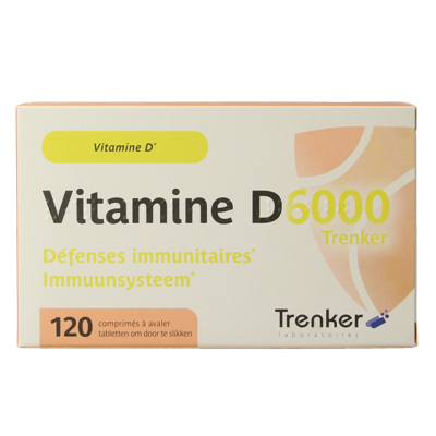 Vitamine D6000 120 Tabletten Vitamine D6000 120 Tabletten