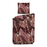 Heckett & Lane Flanel Dekbedovertrek Alys - Lila - 1-persoons 140x200/220 Cm - thumbnail