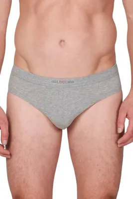 13070 Underwear Freeman heren slip - Katoenen heren onderbroek - Tunnen elastiek - Zachte tailleband