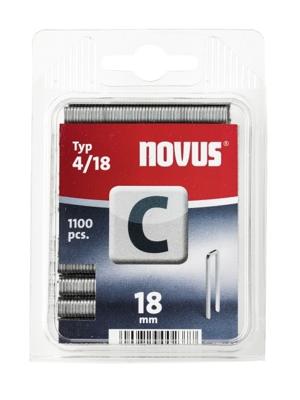 Novus Smalrug nieten C 4/18 | 1000 stuks - 042-0391 042-0802 Novus Smalrug nieten C 4/18 | 1000 stuks - 042-0391 042-0802