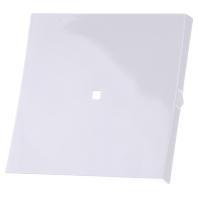 Gira F100 wip met controlevenster zuiverwit glanzend - thumbnail