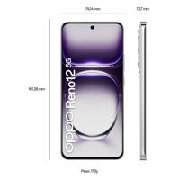 Oppo Reno12 5G 256GB/12GB Dual SIM Plateado - thumbnail