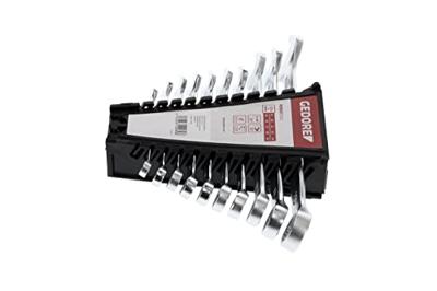 Gedore RED 3300989 R09105010 Ring-steeksleutelset Sleutelbreedte (metrisch) 07 - 29 mm
