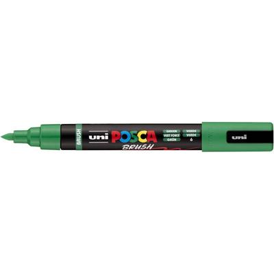 Uni Posca paintmarker PC-5BR, 1 - 4 mm, penseel punt, donkergroen