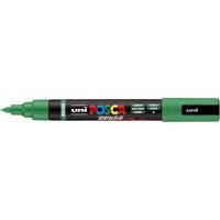 Uni Posca paintmarker PC-5BR, 1 - 4 mm, penseel punt, donkergroen - thumbnail
