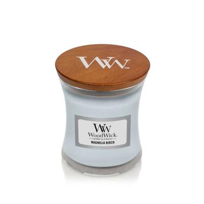 Woodwick Magnolia Birch Medium Hourglass Candle 0 Woodwick Magnolia Birch Medium Hourglass Candle 0
