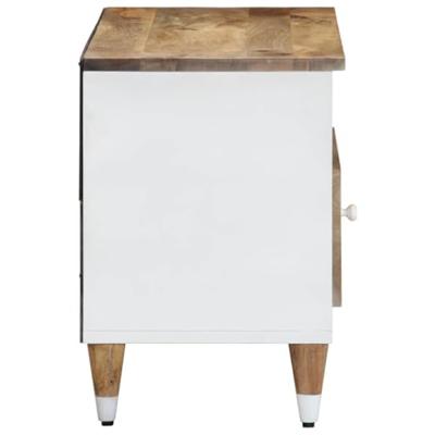 Tv-meubel 80x33,5x46 cm massief mangohout Tv-meubel 80x33,5x46 cm massief mangohout