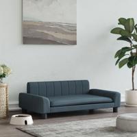 Hondenmand 90x53x30 cm stof donkergrijs - thumbnail