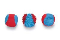 Beeztees Splashball, hondenspeelgoed, blauw/rood, diameter: 6,2 cm, 3 - thumbnail
