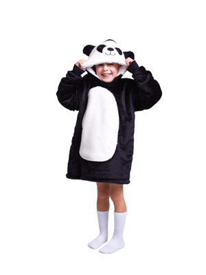 Noxxiez knuffel hoodie small trui panda, 3-6 jaar