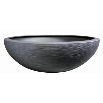 Bloempot EDA Graphit Washbasin Grijs Donker grijs (Ø 59 x 21 cm)