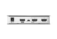 ATEN VS182B 1 + 2 poorten HDMI-splitter Ultra HD-geschikt 4096 x 2160 Pixel Zwart - thumbnail