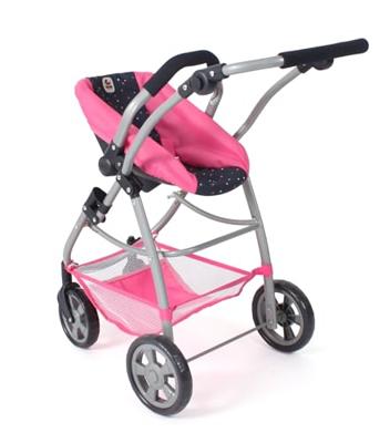 Combi-poppenwagen Emotion - Confetti Pink