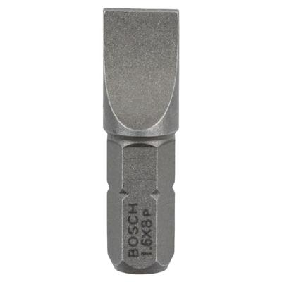 Bosch Accessoires Bit extra-hard S 1,6x8,0, 25 mm 3st - 2607001471 - thumbnail