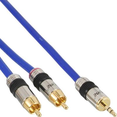 InLine 1m RCA/3.5mm Premium