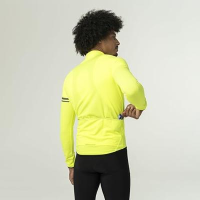 AGU Thermo Fietsshirt Lange Mouwen Essential Heren - Geel - XXL AGU Thermo Fietsshirt Lange Mouwen Essential Heren - Geel - XXL