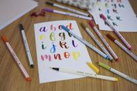 Brushstift stabilo pen 68/63 aardegroen | 10 stuks - thumbnail