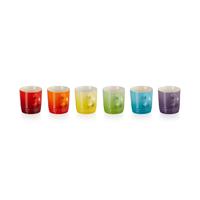 LE CREUSET - Vancouver - Espressobeker 0,10l Regenboog 6-dlg - thumbnail