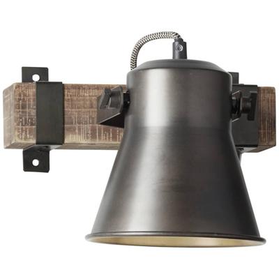 Brilliant 5-lichts hanglampDecca zwart met bruin - 85875/46