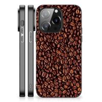 iPhone 14 Pro Back Cover Hoesje Koffiebonen - thumbnail