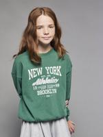 Sweater met New York-motief voor meisjes JONEN engels groen - thumbnail