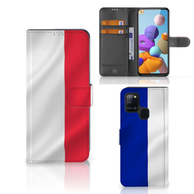 Samsung Galaxy A21s | Bookstyle Case | Frankrijk