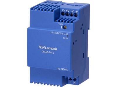 TDK-Lambda DRL60-12-1 DIN-rail netvoeding 12 V 4.5 A 54 W Inhoud 1 stuk(s)