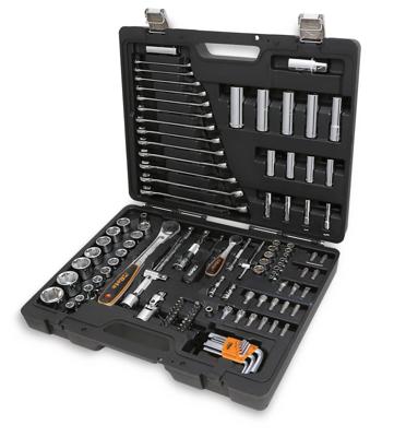 Beta BW 2046E/C116 Kunststof koffer met 116-delig assortiment gereedschappen - 020466316 Beta BW 2046E/C116 Kunststof koffer met 116-delig assortiment gereedschappen - 020466316